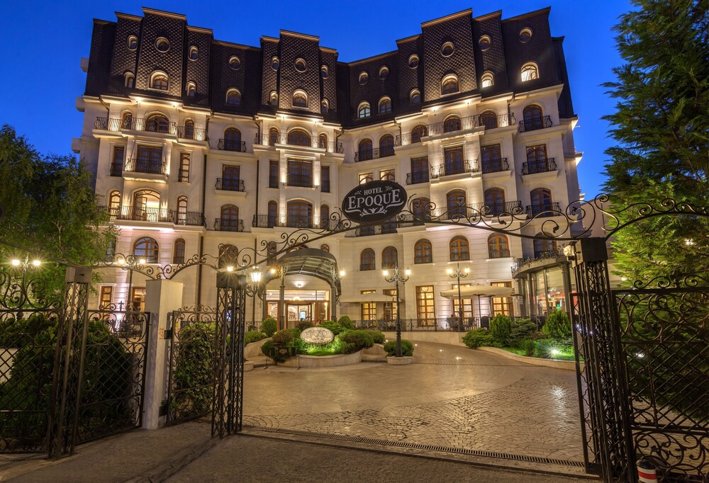 Hotel Front - Evening/Night
