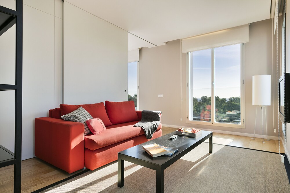 Superior Apartment, 1 Bedroom, Sea View - Living Area