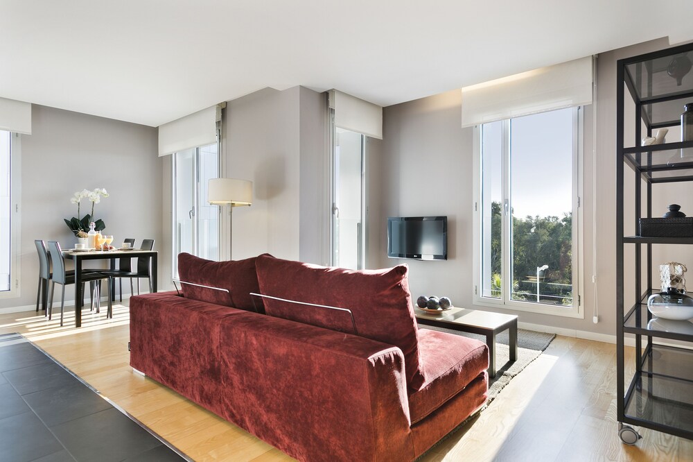 Superior Apartment, 1 Bedroom, Sea View - Living Area