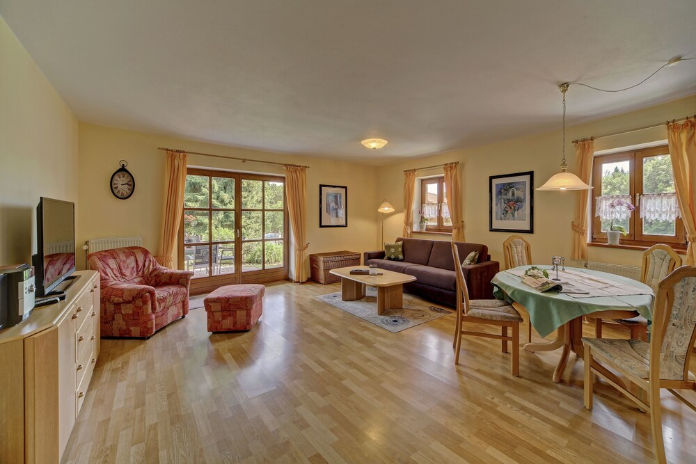 Wohnzimmer (Apartment, 2 Schlafzimmer (Lusen))