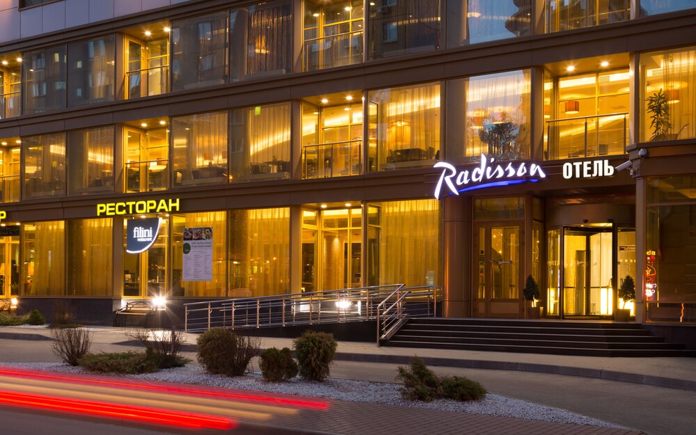 Hotel Front - Evening/Night
