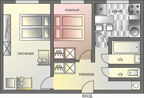Condo, 2 Bedrooms - Guestroom