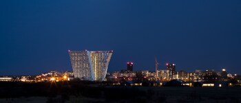 Hotel Front - Evening/Night