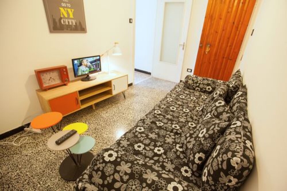 Apartment, 1 Bedroom, Terrace, Sea View (La Marina) - Living Area