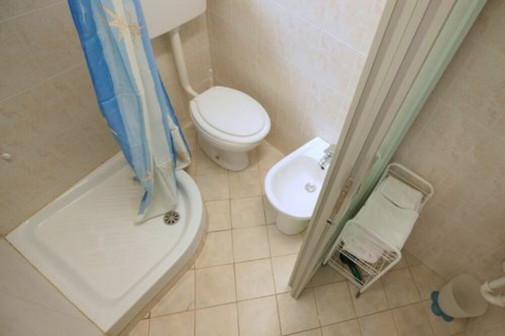 Apartment, 1 Bedroom, Terrace, Sea View (La Marina) - Bathroom