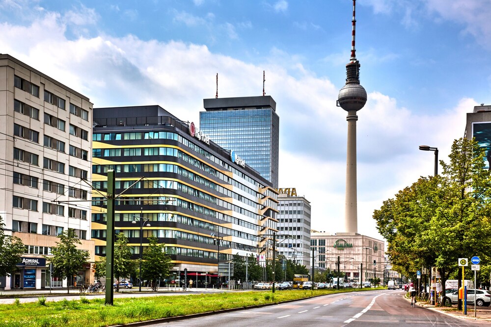 Blick vom Hotel