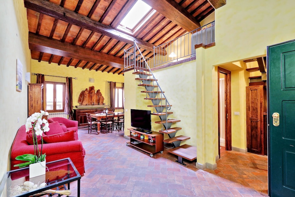 Superior Duplex, 2 Bedrooms, Annex Building (Palagio, Vicolo del Panico 2 - Lift) - Living Room