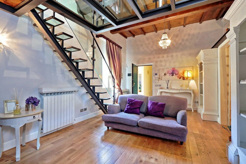 Duplex, 3 Bedrooms (Guelfo, Vicolo del Panico 2) - Living Room