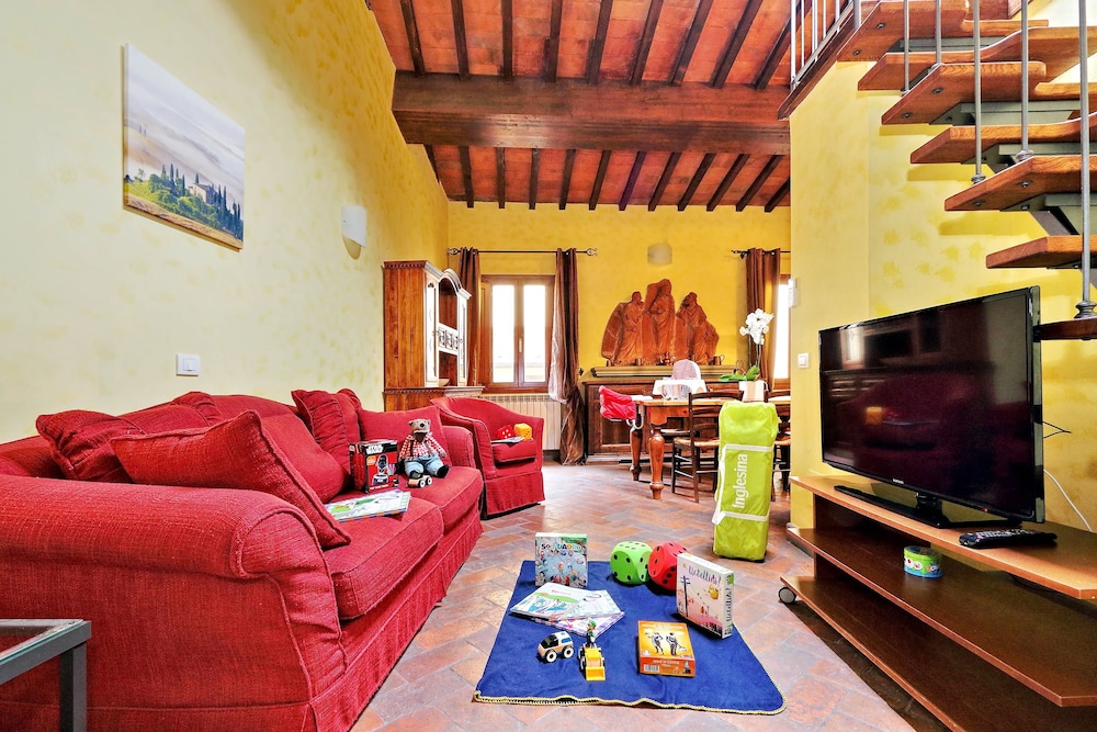 Superior Duplex, 2 Bedrooms, Annex Building (Palagio, Vicolo del Panico 2 - Lift) - Living Room
