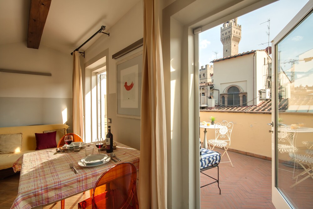 Penthouse, View (Rosso, Via della condotta 16) - Terrace/Patio
