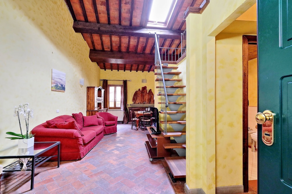 Superior Duplex, 2 Bedrooms, Annex Building (Palagio, Vicolo del Panico 2 - Lift) - Living Area