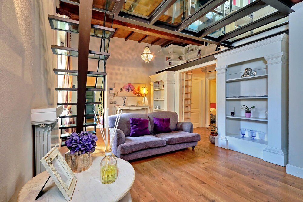 Duplex, 3 Bedrooms (Guelfo, Vicolo del Panico 2) - Living Room