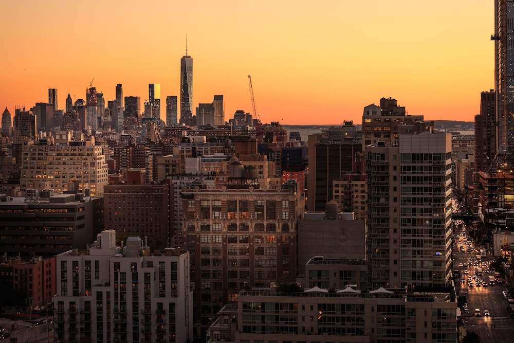 View from room, YOTEL New York Times Square