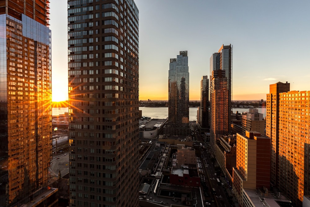 View from room, YOTEL New York Times Square