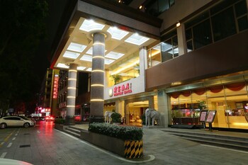 Hotel Front - Evening/Night