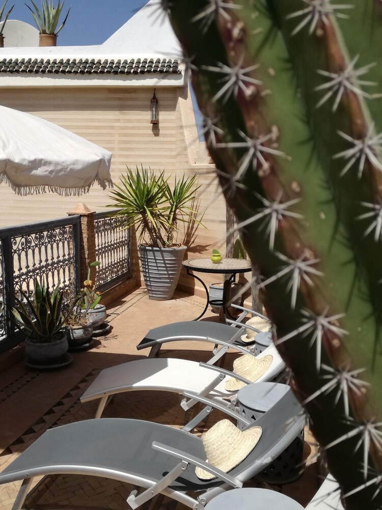 Terraza para tomar el sol