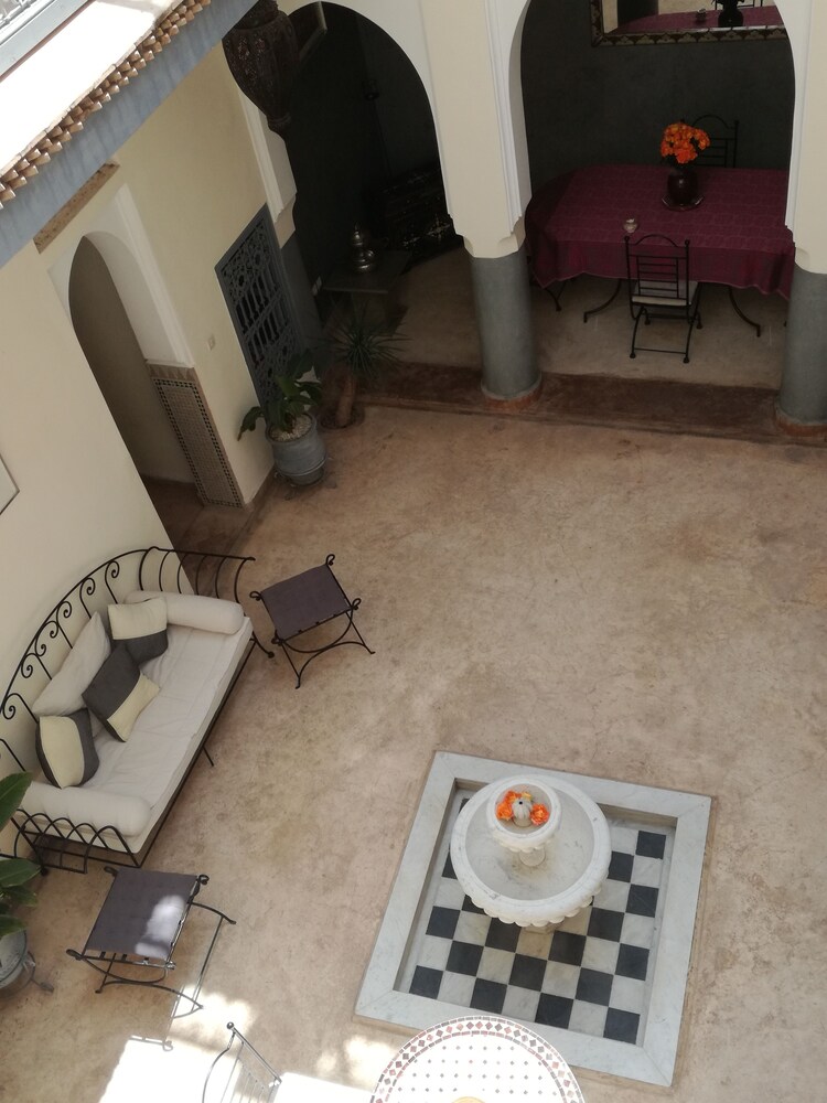 Zona de estar en el vestíbulo