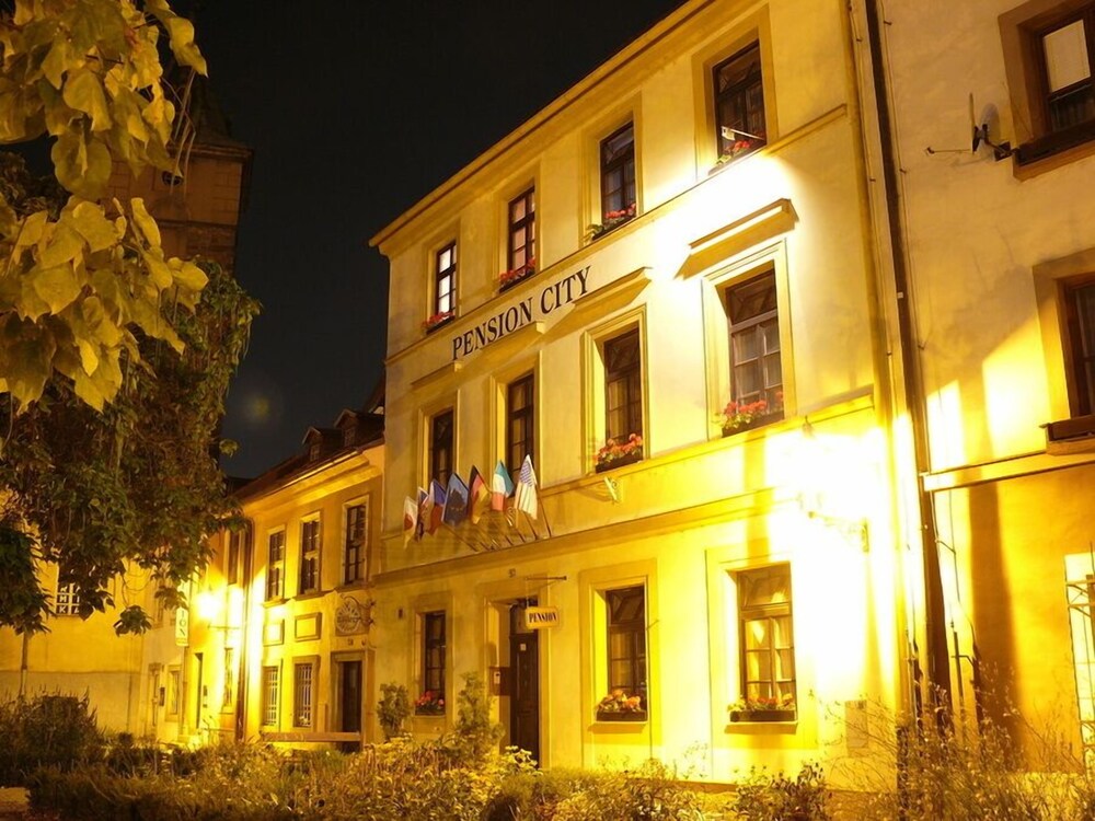 Hotel Front - Evening/Night