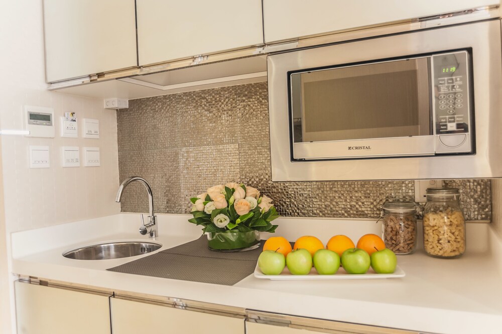 Kitchenette dans la chambre