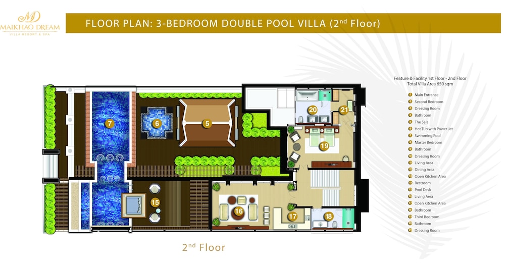 Villa, 3 Bedrooms, Private Pool - Guestroom