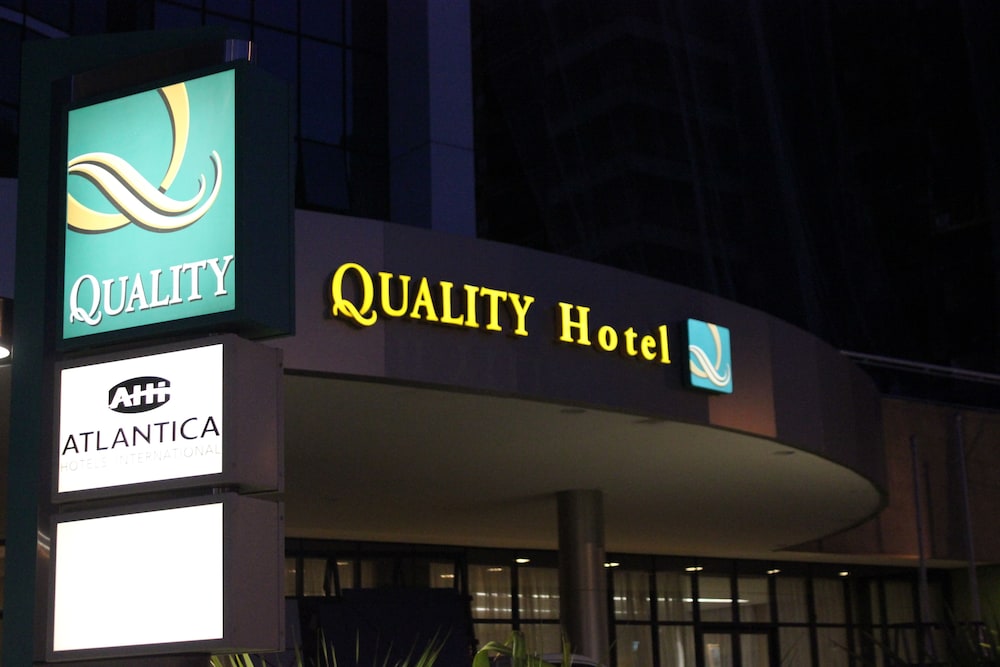 Hotel Front - Evening/Night