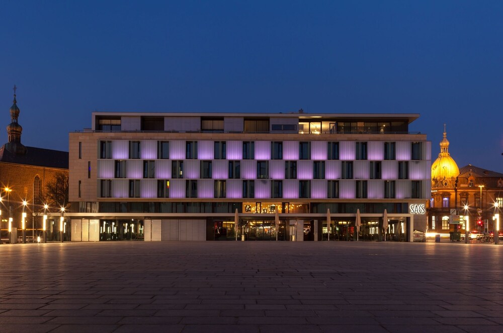 Hotel Front - Evening/Night