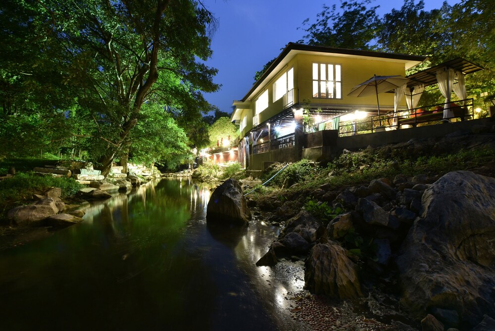 Hotel Front - Evening/Night