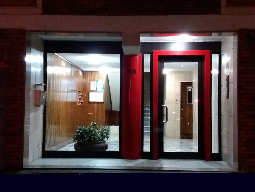 Hotel Front - Evening/Night