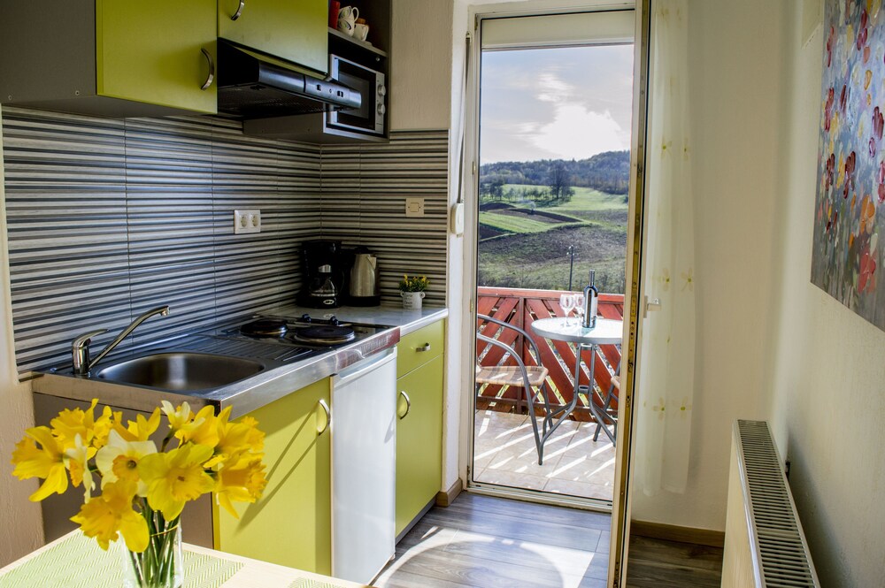 Studio Apartment with Balcony or Terrace - In-Room Kitchen