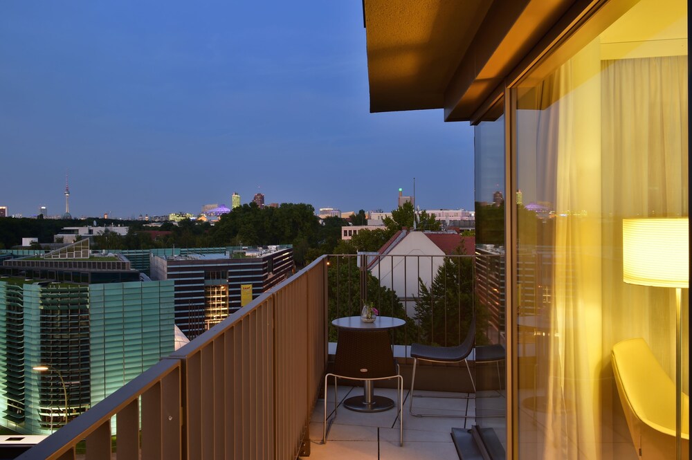 Blick vom Hotel