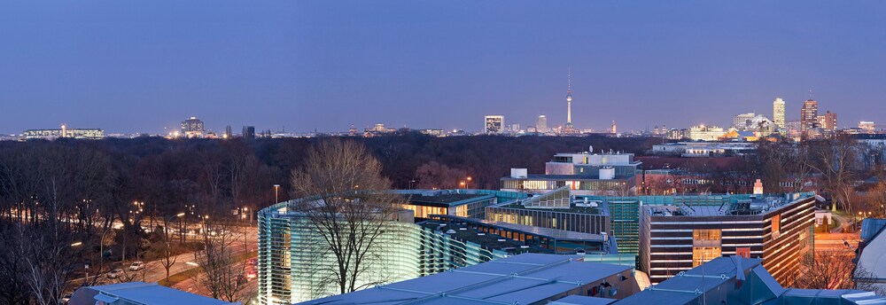 Blick vom Balkon