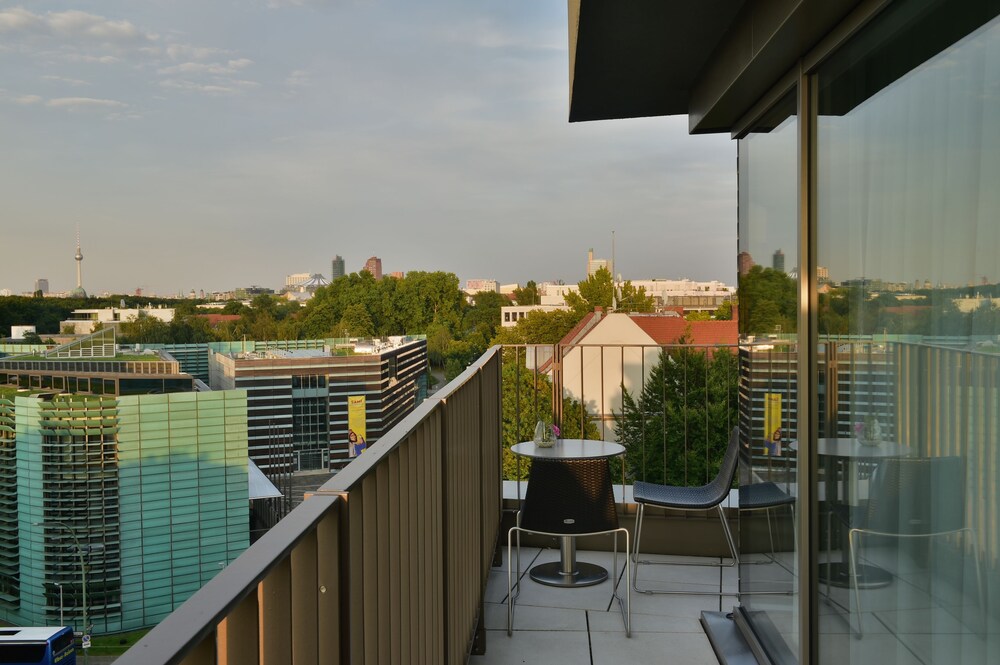 Blick vom Hotel