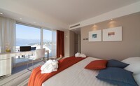 Master room, sea view, balcony