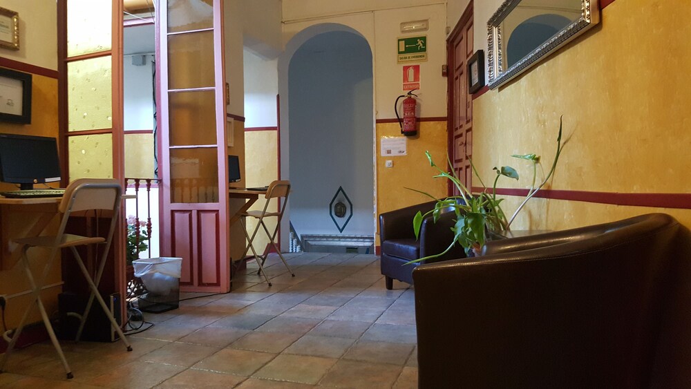 Zona de estar en el vestíbulo