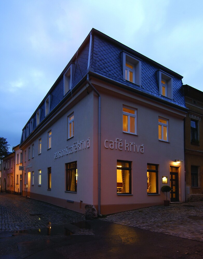 Hotel Front - Evening/Night