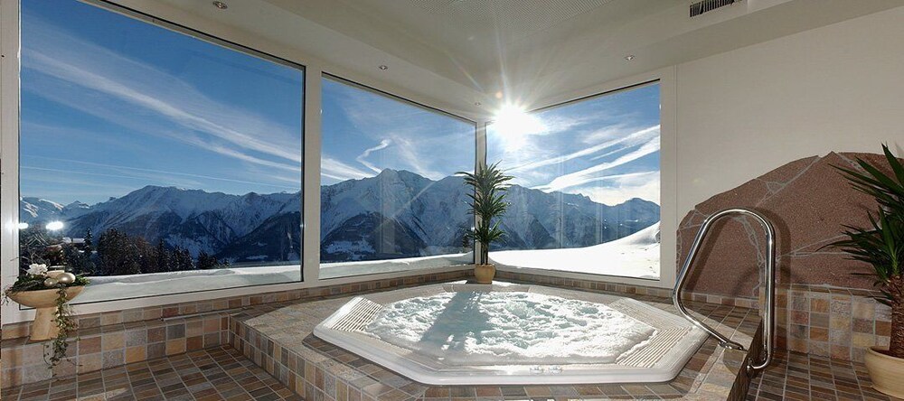 Bain à remous intérieur