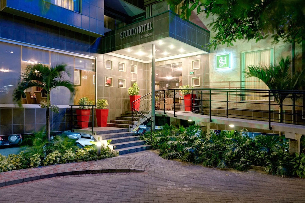 Hotel Front - Evening/Night