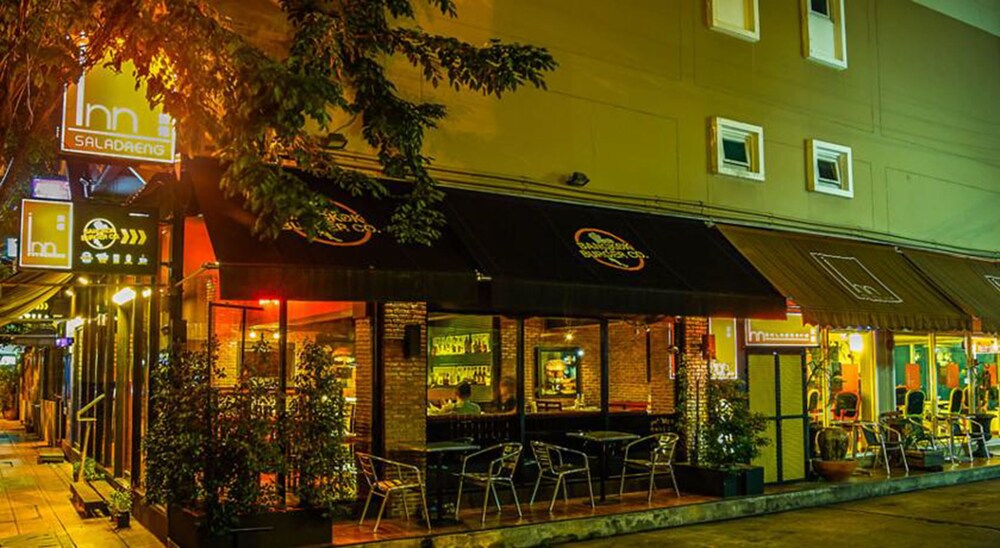 Hotel Front - Evening/Night