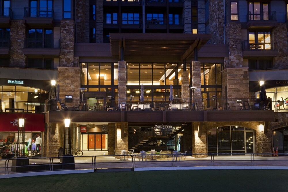 Hotel Front - Evening/Night