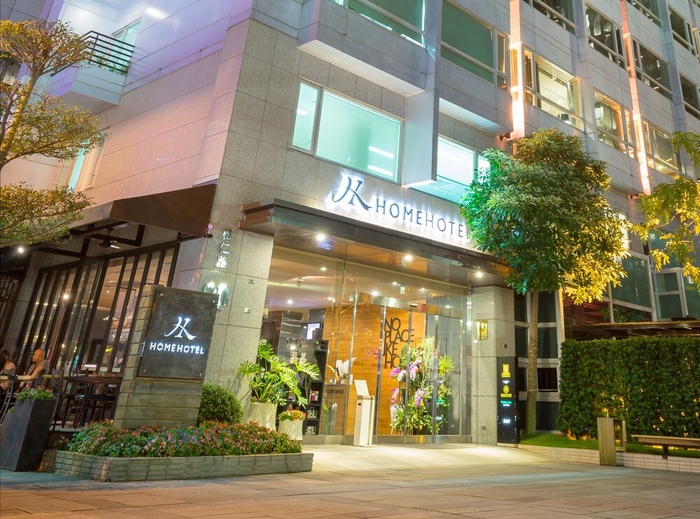 Hotel Front - Evening/Night