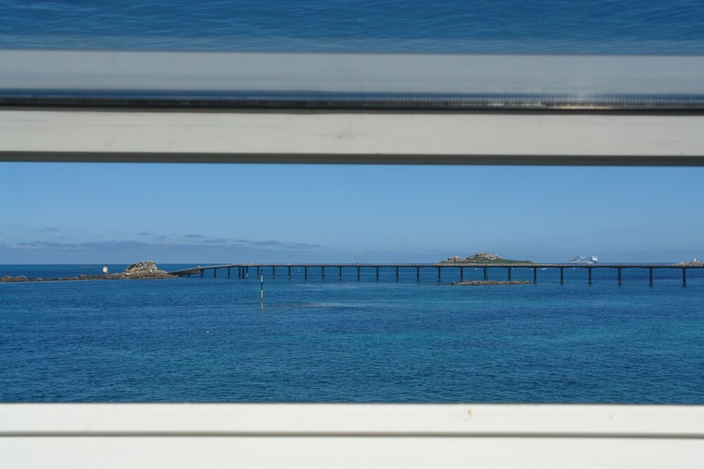 Vue sur la plage/la mer