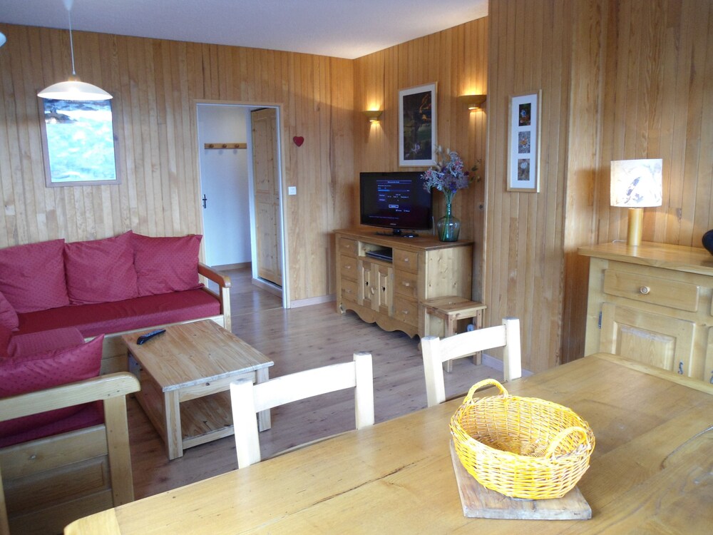 Apartment, 1 Bedroom (Pra-loup 1600) - Living Area