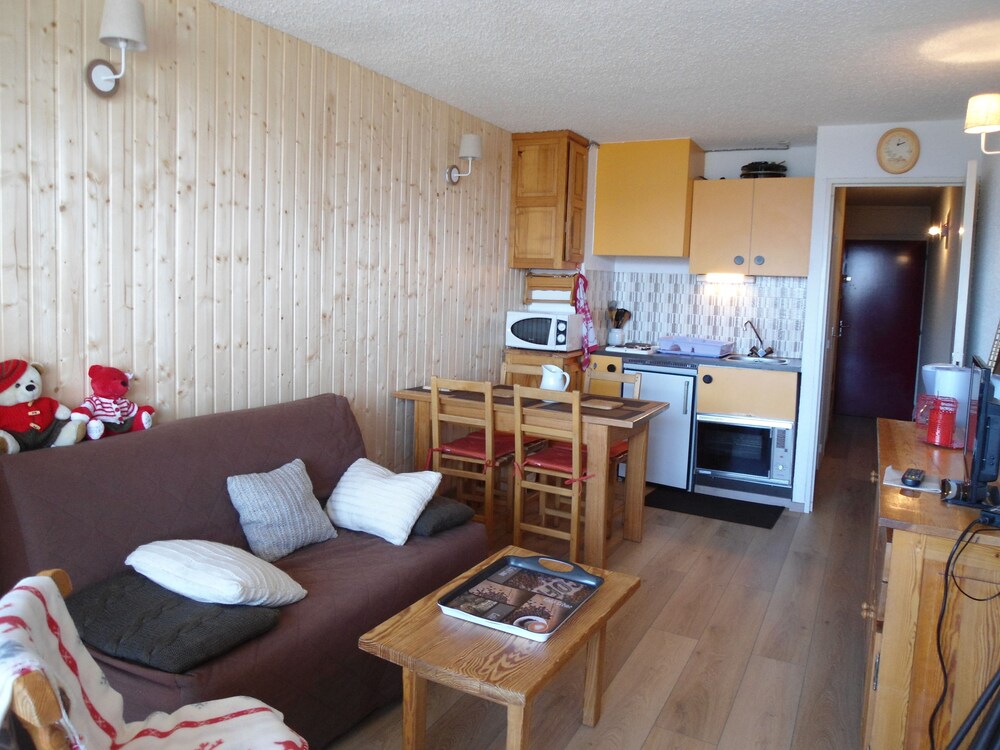Studio, Mountain View (Pra-loup 1600) - Living Area
