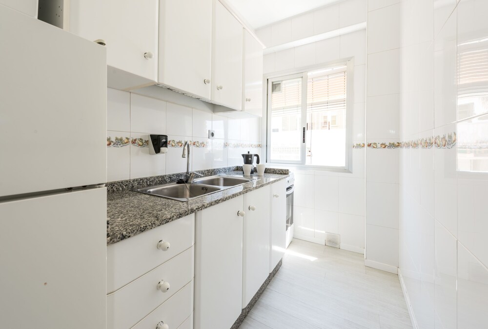 Cocina en la habitación: Apartamento, 2 habitaciones, vistas al mar
