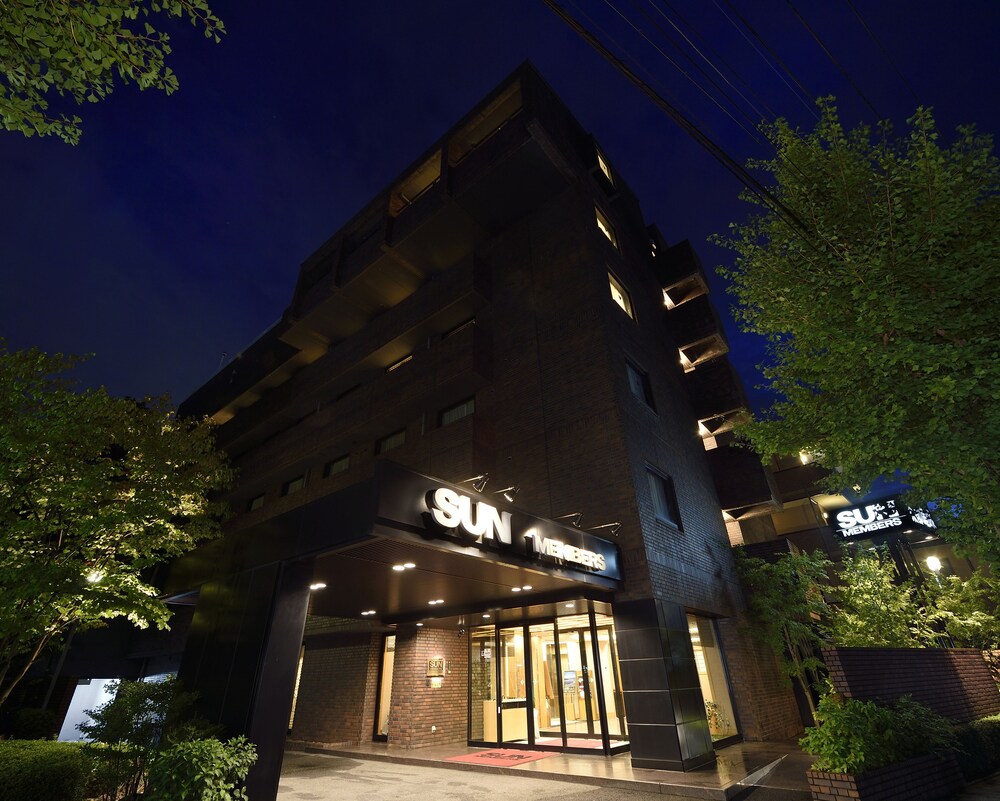 Hotel Front - Evening/Night