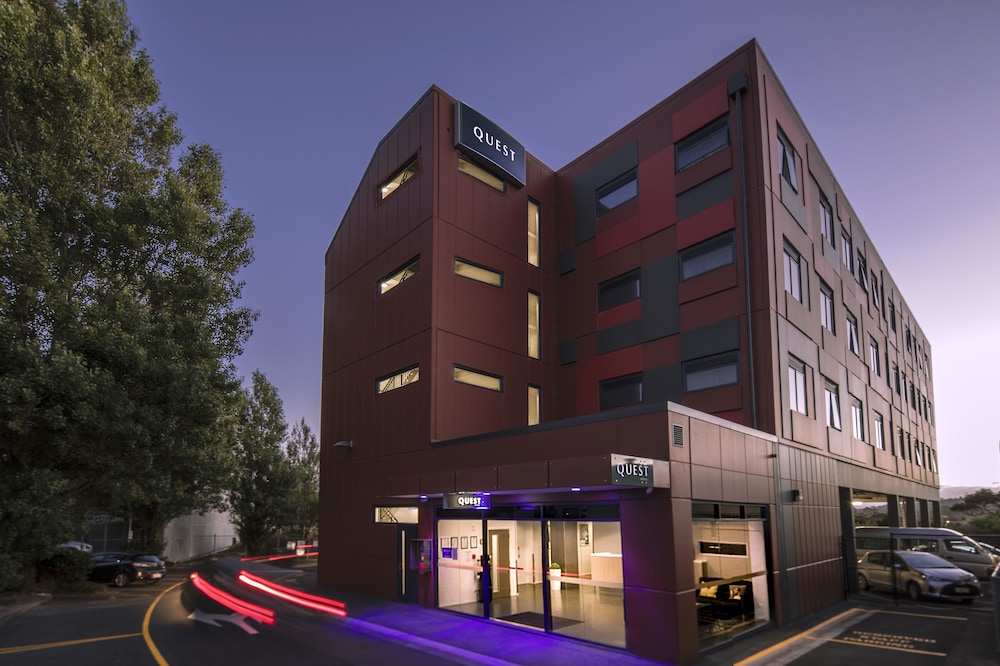 Hotel Front - Evening/Night