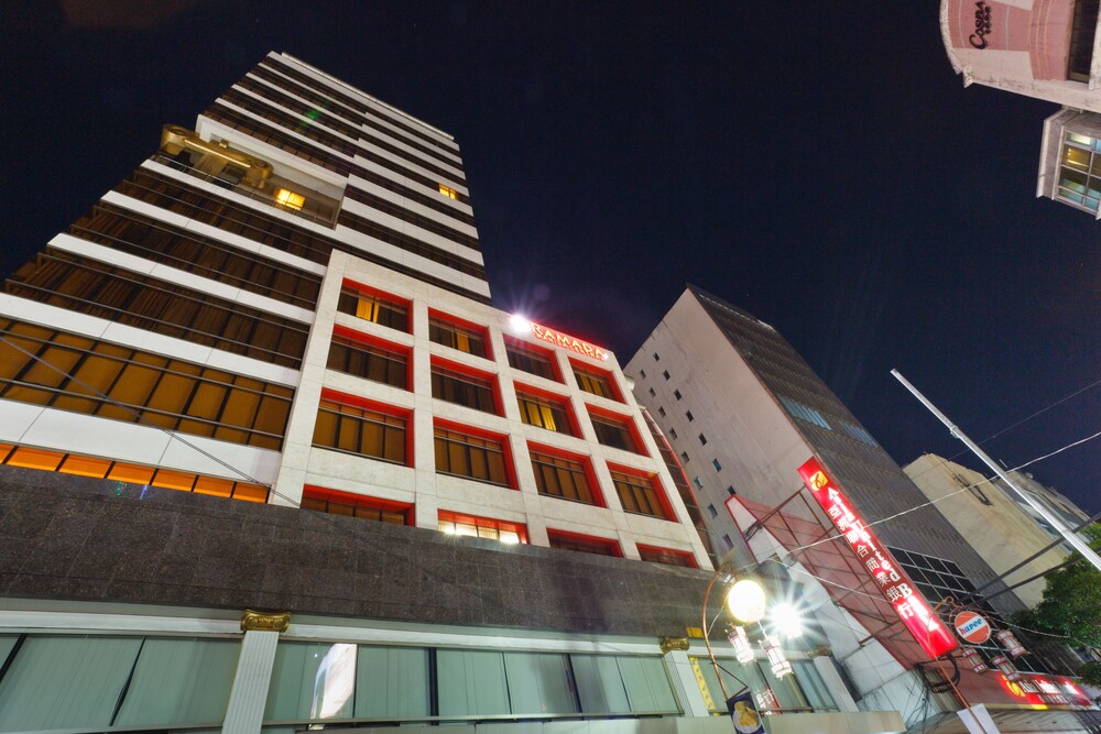 Hotel Front - Evening/Night