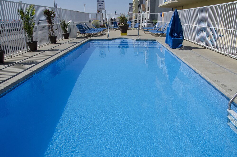 Outdoor pool, Crystal Beach Hotel