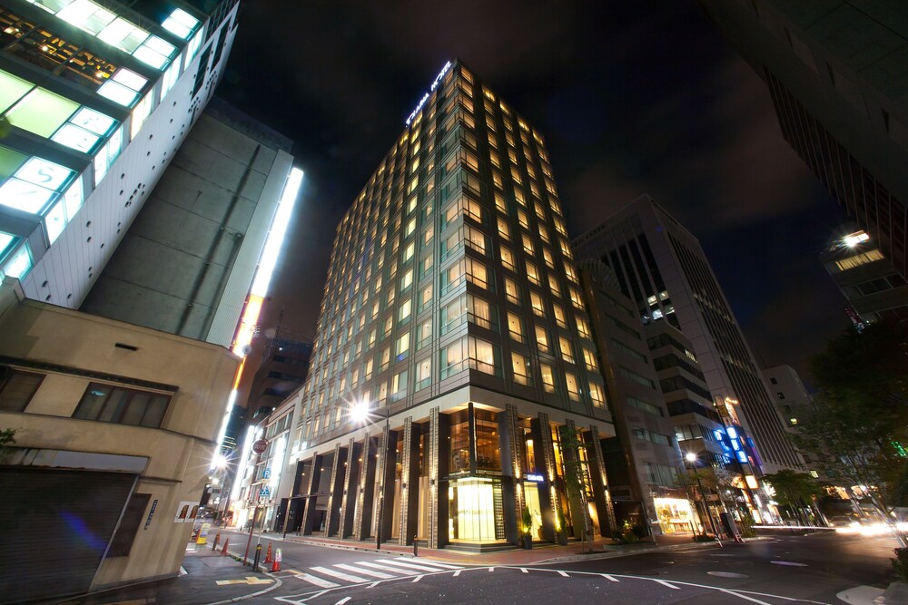 Hotel Front - Evening/Night