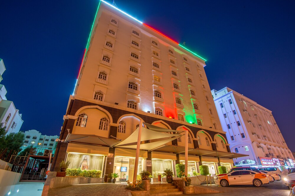 Hotel Front - Evening/Night